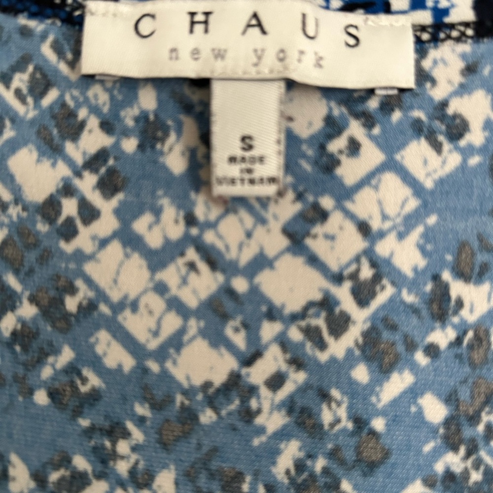 WOMENS CHAUS NEW YORK DRESS TOP, SMALL - Picture 3 of 5